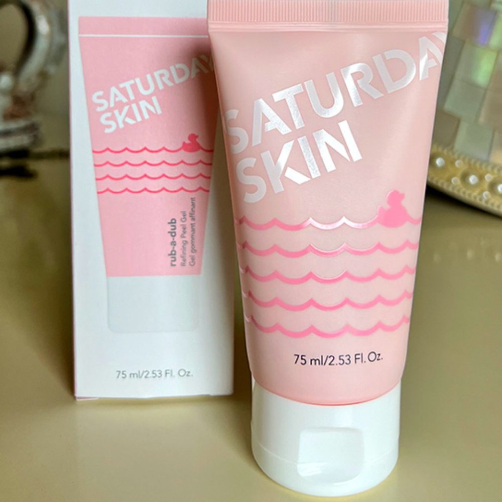 SATURDAY SKIN rub-a-dub REFINING PEEL GEL 2.53 oz